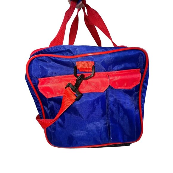 Snickers Athletic Soccer Football Duffel Sport Bag Vtg 1990 Candy Advertisement - Picture 4 of 11